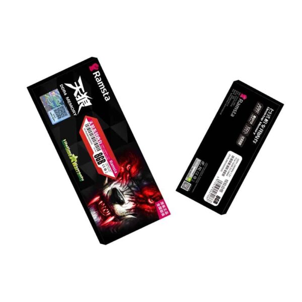 Ramsta 1x8GB 2666mhz DDR4 CL 19 1.2v PC4-21300 Sirius Series 8GB Memory - R24MAP8GTPA92666