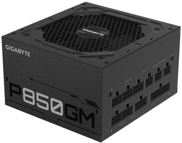 02a12b95dd0d9cd7ff14aee145ad9ec6.jpg GIGABYTE GP-P850GM 850W ATX 12V v2.31 80 PLUS GOLD Certified Full Modular Active (0.9 typical) PFC Modular, Smart Fan, Smart Power Protection Power Supply