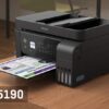 Epson L5190 Wi-Fi All-in-One Ink Tank Printer with ADF | Print, scan, copy, fax | 5190