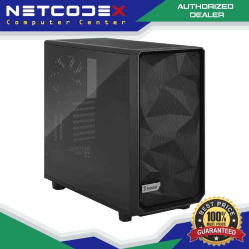 Fractal Design Meshify 2 Black ATX Flexible Light Tinted Tempered Glass Window Mid Tower Computer Case, FD-C-MES2A-03