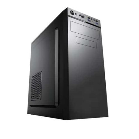 Powerlogic Challenger ATX w/ 700w PSU Desktop Computer Case - Black PC ...