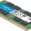 Crucial RAM 8GB DDR4 3200 MHz (PC4-25600) CL22 SODIMM Laptop Memory CT8G4SFRA32A / CT8G4SFS832A