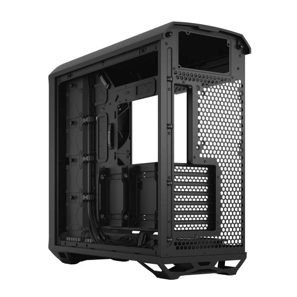Fractal Design Torrent TG Black Dark Tint (with Updated Fan Hub v1.1) E-ATX Tempered Glass Window High-Airflow Mid Tower Computer Case FD-C-TOR1A-06