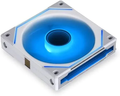 Lian Li UNI Fan SL-Infinity 120 RGB Triple Pack White with Controller | Lian Li SL Infinity - UF-SLIN120-3W