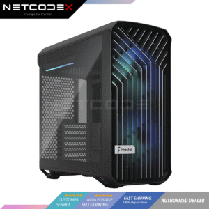 Fractal Design Torrent Compact RGB Black Computer Case TG Tempered Glass Light Tint - ‎FD-C-TOR1C-02