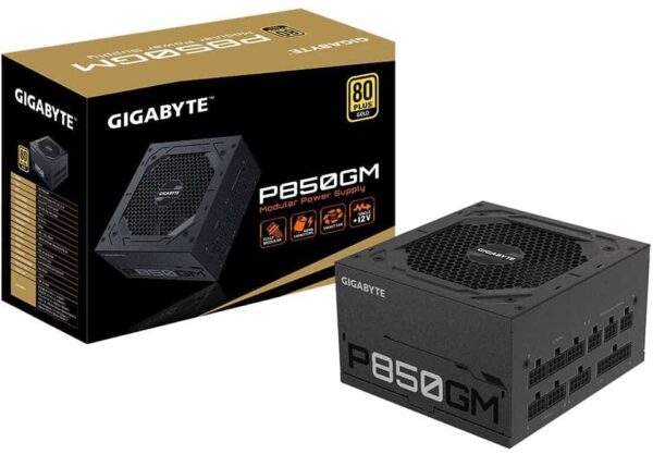 0d2fedd44bbfb89e0c79f5aa9c069881.jpg GIGABYTE GP-P850GM 850W ATX 12V v2.31 80 PLUS GOLD Certified Full Modular Active (0.9 typical) PFC Modular, Smart Fan, Smart Power Protection Power Supply