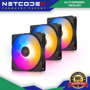 DeepCool RF 120 FS 3 in 1 PC Case Fans DP-FLED3-RF120-FS-3P