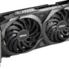 MSI Gaming GeForce RTX 3060 Ventus 2X 12G OC LHR 12GB 15 Gbps GDRR6 192-Bit HDMI/DP PCIe 4 Torx Twin Fan Ampere OC Graphics Card