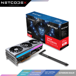 Sapphire SPR-11322-01-40G Nitro+ AMD Radeon RX 7900 XTX Vapor-X Gaming Graphics Card with 24GB GDDR6, AMD RDNA 3