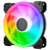 Cooler Master MasterFan MF120 S3 Triloop 120mm A-RGB 52 CFM High-airflow 650-1800RPM PC Computer Cooling Case Fan or Heatsink Fan (MFW-B2DN-18NPA-S3)