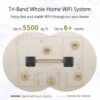 ASUS ZenWiFi AX6600 Tri-Band Mesh WiFi 6 System 2-PACK (XT8 2PK) - Whole Home Coverage up to 5500 sq.ft & 6+ rooms, AiMesh, Included Lifetime Internet Security, Easy Setup, 3 SSID, Parental Control, Black