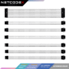 1b830c6ce6b415354fc1dd85a04c3606.png Cooler Master WHITE Colored Premium PSU Extension Cable Kit (CMA-NEST16XXWT1-GL) 1 x ATX 24 Pin, 1 x CPU 8 (4 + 4) Pin, 1 x CPU 8 Pin, 2x PCI-e 6+2 Pin, 2 x PCI-e 8 | Cable Clips: 4x 24 Pin, 12x 8 Pin, 6x 6 Pin | Pin Single Sleeve 16 AWG