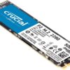 Crucial P2 500GB 3D NAND NVMe PCIe M.2 SSD Up to 2400MB/s - CT500P2SSD8