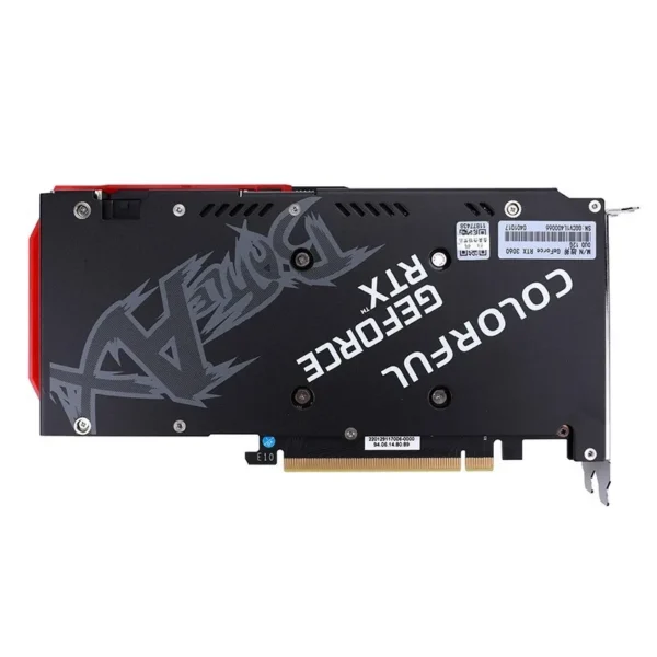 Colorful GeForce RTX 3060 NB DUO 12G V2 L-V 12GB GDDR6 with Metal Back Plate Gaming Graphics Card