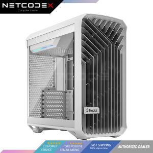 Fractal Design Torrent Compact White Computer Case TG Tempered Glass Clear - ‎FD-C-TOR1C-03