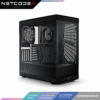 HYTE Y40 Mainstream Vertical GPU Case ATX Mid Tower Gaming Case with PCI Express 4.0 x 16 Riser Cable Included, Black - CS-HYTE-Y40-B