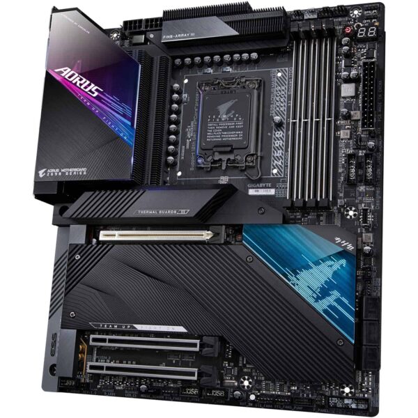 GIGABYTE Z690 AORUS MASTER LGA 1700 Intel Z690 EATX Motherboard with DDR5 **Updated BIOS - 13th Gen/Raptor Lake Ready**, 5x M.2, PCIe 5.0, USB 3.2 Gen2X2 Type-C, Intel WiFi 6E, AQUANTIA 10GbE LAN
