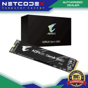 2417b9c44a033d9b87892e65c31d92ef.png GIGABYTE AORUS NVMe Gen4 M.2 1TB PCI-Express 4.0 Interface High Performance Gaming, 3D TLC NAND, External DDR Cache Buffer, SSD GP-AG41TB