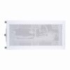 LIAN LI Q58 PCIe 4.0 White Color SPCC / Aluminum / Tempered Glass Mini Tower Computer Case, PCI4.0 Riser Card Cable Included, PC Case --- Q58W4