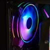 Cooler Master MasterFan MF120 Halo Duo-Ring Addressable RGB Lighting 120mm A-RGB PC Case Fan (MFL-B2DN-18NPA-R1) - 1pc
