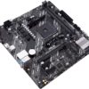 ASUS Prime A520M-K AMD AM4 (3rd Gen Ryzen) Micro-ATX Motherboard (ECC Memory, M.2 Support, 1Gb Ethernet, M.2, USB 3.2 Gen 1 Type-A,HDMI 2.1 4K at 60Hz, D-Sub)