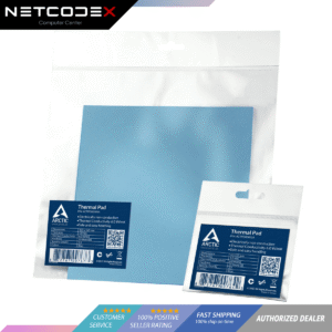 Arctic Thermal pad (50x50x1.0mm) with 6.0W/mK Silicone Based Thermal Conductivity Flexible and Adaptive Model ACTPD00002A - APT2560