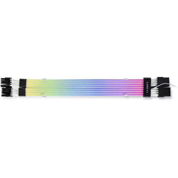 LIAN LI Strimer Plus V2 8 Pin (PW8-PV2) **New for 2022** - Addressable RGB VGA Power Cable-(No Controller Included ) - for Dual 8 PIN GPU Connector