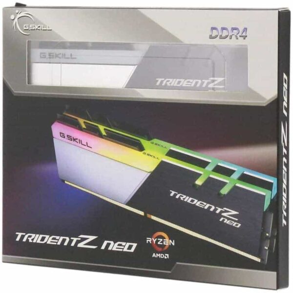 33cf5ff6806f8ed81a603cd89a619e9a.jpg G.Skill Trident Z NEO Series 64GB (2 x 32GB) 288-Pin SDRAM PC4-28800 DDR4 3600 CL18-22-22-42 **Local PH Release and Warranty** 1.35V Dual Channel Desktop Memory Model F4-3600C18D-64GTZN