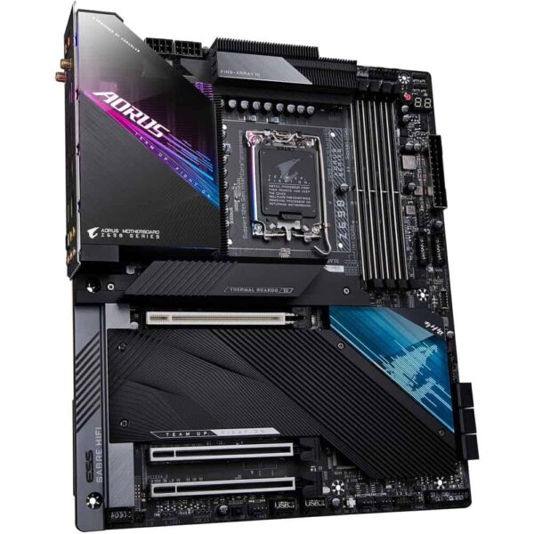 GIGABYTE Z690 AORUS MASTER LGA 1700 Intel Z690 EATX Motherboard with DDR5 **Updated BIOS - 13th Gen/Raptor Lake Ready**, 5x M.2, PCIe 5.0, USB 3.2 Gen2X2 Type-C, Intel WiFi 6E, AQUANTIA 10GbE LAN