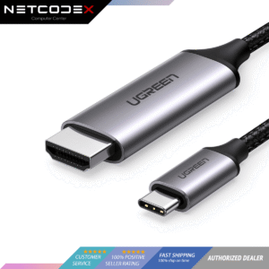 38dbebbabb4a23d220e01adeddfec9ae.png UGREEN USB C to 4K HDMI Cable 1M 50570 Type C USB-C 1 Meter
