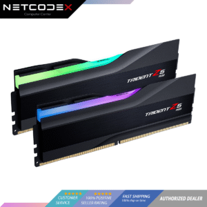 G.SKILL Trident Z5 RGB Series 64GB (2 x 32GB) 288-Pin PC RAM DDR5 5600 Desktop Memory Model F5-5600J3636D32GX2-TZ5RK