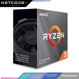 AMD Ryzen 3 3300X 4-Core, 8-Thread Unlocked Boxed Desktop Processor with Wraith Stealth Cooler
