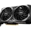 MSI GeForce RTX 3070 DirectX 12 RTX 3070 VENTUS 2X OC 8GB 256-Bit GDDR6 PCI Express 4.0 HDCP Ready Video Card