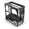 41b0592a523d354809c0fdf5d61c0683.jpg HYTE Y40 Mainstream Vertical GPU Case ATX Mid Tower Gaming Case with PCI Express 4.0 x 16 Riser Cable Included, Black/White - CS-HYTE-Y40-BW