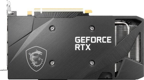 MSI Gaming GeForce RTX 3060 Ventus 2X 12G OC LHR 12GB 15 Gbps GDRR6 192-Bit HDMI/DP PCIe 4 Torx Twin Fan Ampere OC Graphics Card