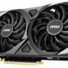 MSI Gaming GeForce RTX 3060 Ventus 2X 12G OC LHR 12GB 15 Gbps GDRR6 192-Bit HDMI/DP PCIe 4 Torx Twin Fan Ampere OC Graphics Card