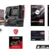MSI B450M Mortar Max Socket AM4 AMD B450 DDR4 Micro ATX Motherboard (B450M MORTAR MAX)