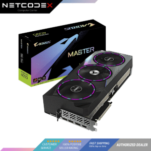 GIGABYTE AORUS GeForce RTX 4090 Master 24G Graphics Card, 3X WINDFORCE Fans, 24GB 384-bit GDDR6X, GV-N4090AORUS M-24GD Video Card