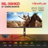 ViewPlus 30” 2K Ultrawide Monitor ML-30HKD IPS HDMI/DP 200Hz 2ms Adaptive Sync