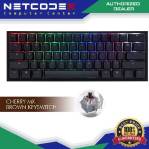 Ducky One 2 Mini Mechanical Gaming Keyboard - MX Brown switch Ducky DKON1861ST-BUSPDAZT1
