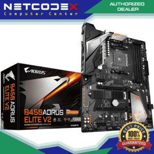 Gigabyte B450 AORUS Elite V2 (AMD Ryzen AM4/ATX/M.2 Thermal Guard/Hmdi/DVI/USB 3.1/DDR4/Motherboard)