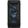 ASUS TUF Gaming GT301 Mid-Tower Compact Case for ATX Motherboards with Honeycomb Front Panel, 120mm Aura Addressable RBG Fans, Headphone Hanger, and 360mm Radiator Support, 2 x USB 3.2