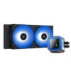 DeepCool LS520 A-RGB Premium Liquid AIO CPU Cooler 240mm for AMD AM4/AM5 Intel LGA 2066/2011/1700/1200/1151/1150/1155 - Black - 5-Year Warranty (R-LS520-BKAMNT-G-1)
