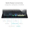 ASUS RT-AX86U AX5700 Wireless Dual-Band Gigabit Gaming Router, 2.5G Port, Gaming & Streaming, AiMesh Compatible, Free Lifetime Internet Security RT AX86U AX 86 U