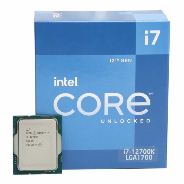 Intel Core i7-12700K Desktop Processor 12 (8P+4E) Cores up to 5.0 GHz Unlocked  LGA1700 600 Series Chipset 125W