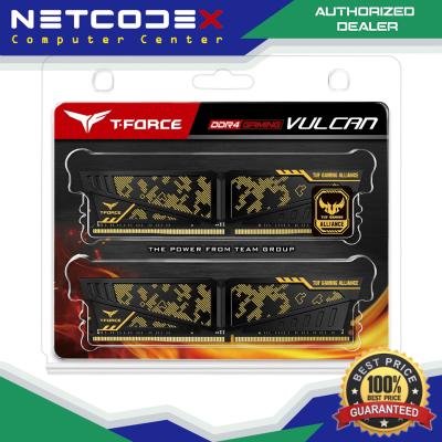 TEAMGROUP T-Force Vulcan TUF Gaming Alliance 16GB Kit 3200MHz CL 16 (2x8GB) DDR4 Dram (PC4-25600) Desktop Memory Module Ram 3200 – TLTYD416G3200HC16CDC01