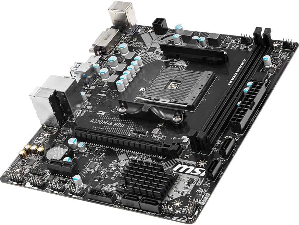Msi Amd A320m Chipset Motherboard MSI A320M-A PRO Gaming