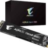 GIGABYTE AORUS Nvme Gen4 M.2 500GB PCI-Express 4.0 Interface High Performance Gaming, 3D TLC NAND Flash, External DDR Cache Buffer, SSD GP-AG4500G