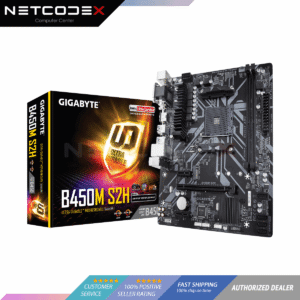 Gigabyte B450M S2H AM4 AMD B450 SATA 6Gb/s USB 3.1 HDMI VGA DVI Micro ATX AMD Motherboard