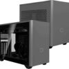 Cooler Master NR200P MAX SFF Small Form Factor Mini-ITX Case (Grey) with Custom 280mm AIO **LGA 1700 support** , 850W SFX Gold PSU, Triple-Slot GPU, Premium PCIe Gen4 Riser, Tempered Glass or Vented Panel Option -- NR200P-MCNN85-SL0